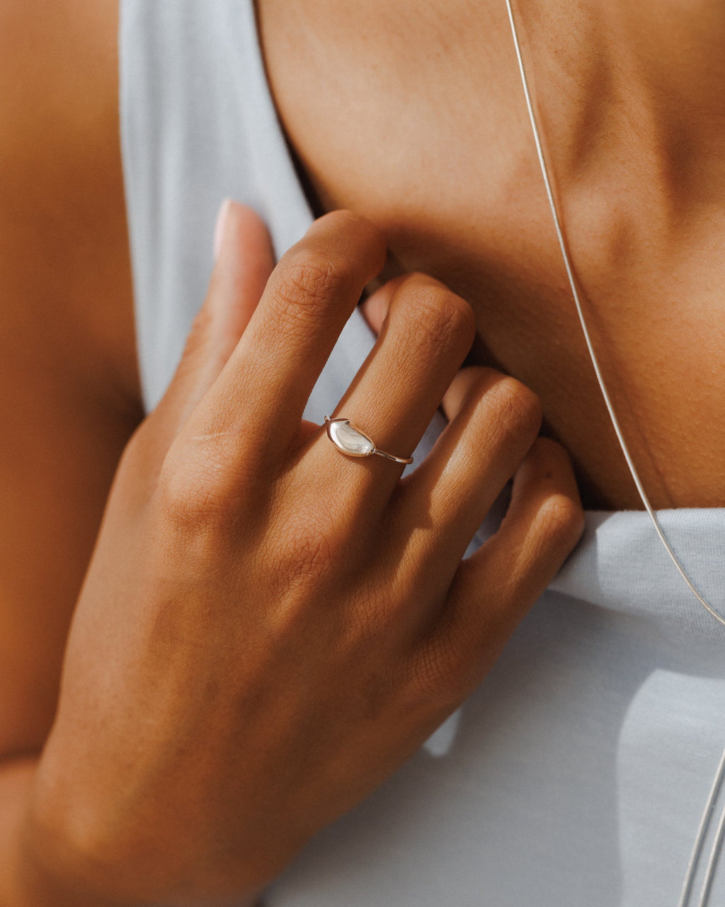 Worry Stone Ring