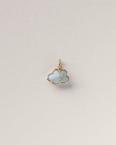 Aquamarine Cloud Charm