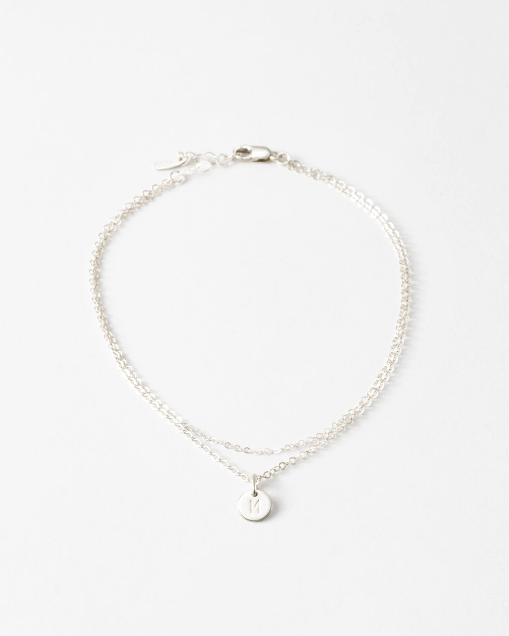 Double Cable Chain Anklet
