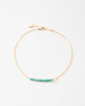 Maia Gemstone Anklet