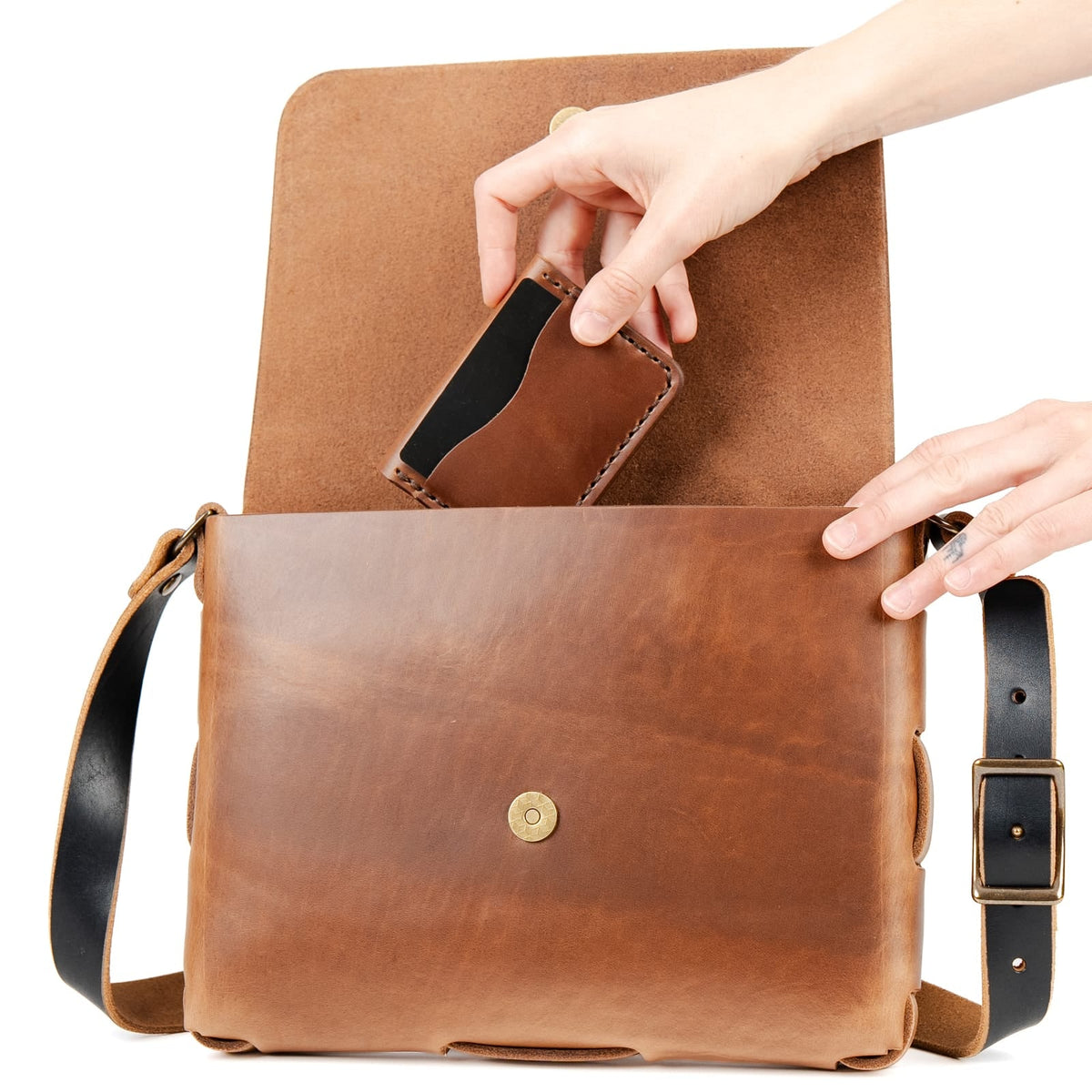 Everyday Leather Satchel — view 2