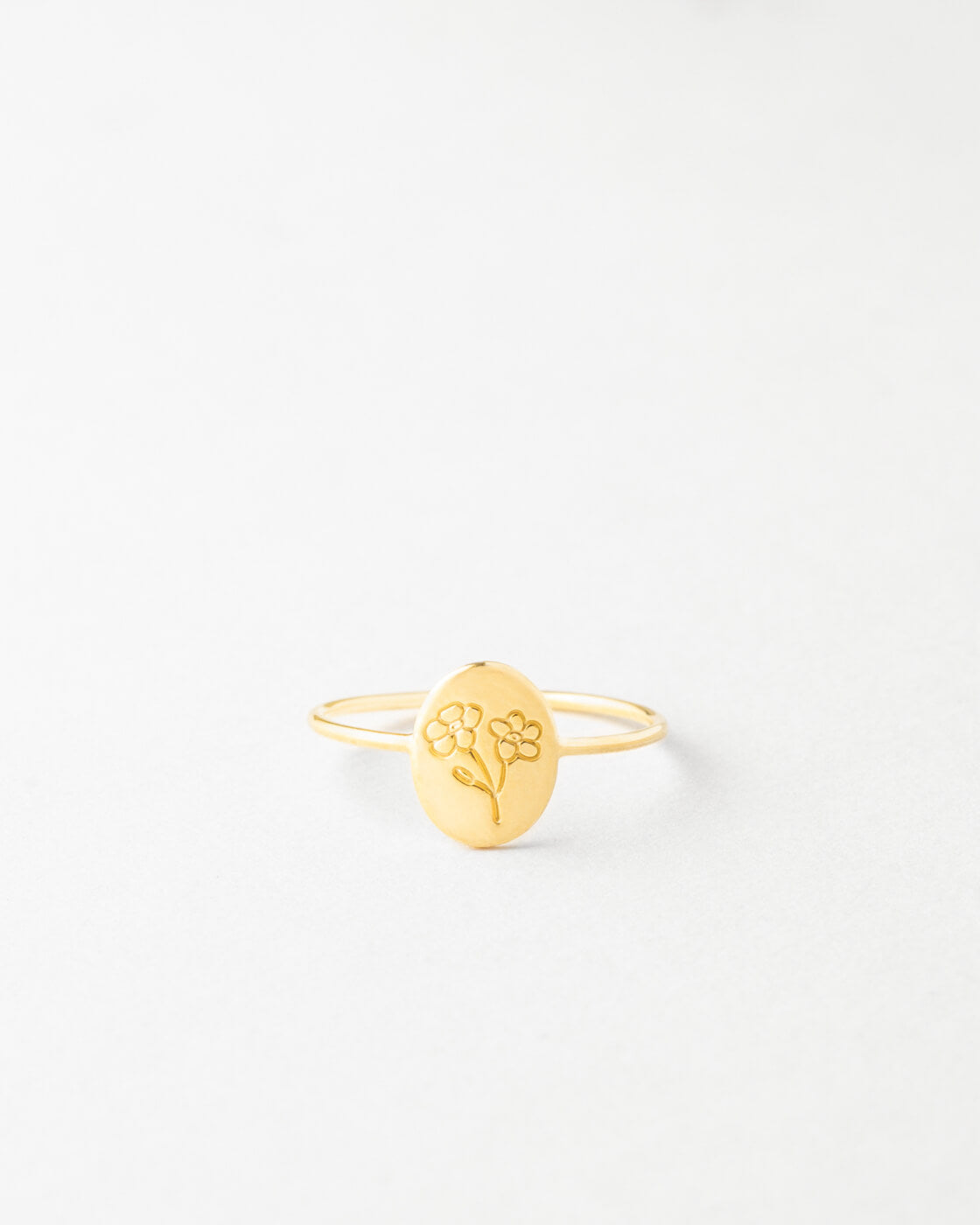 Birth Flower Ring