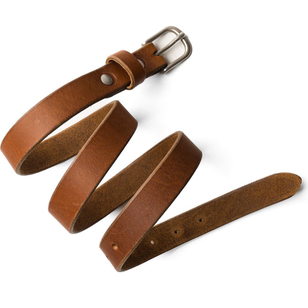 Leather Belt — 1" — view 5