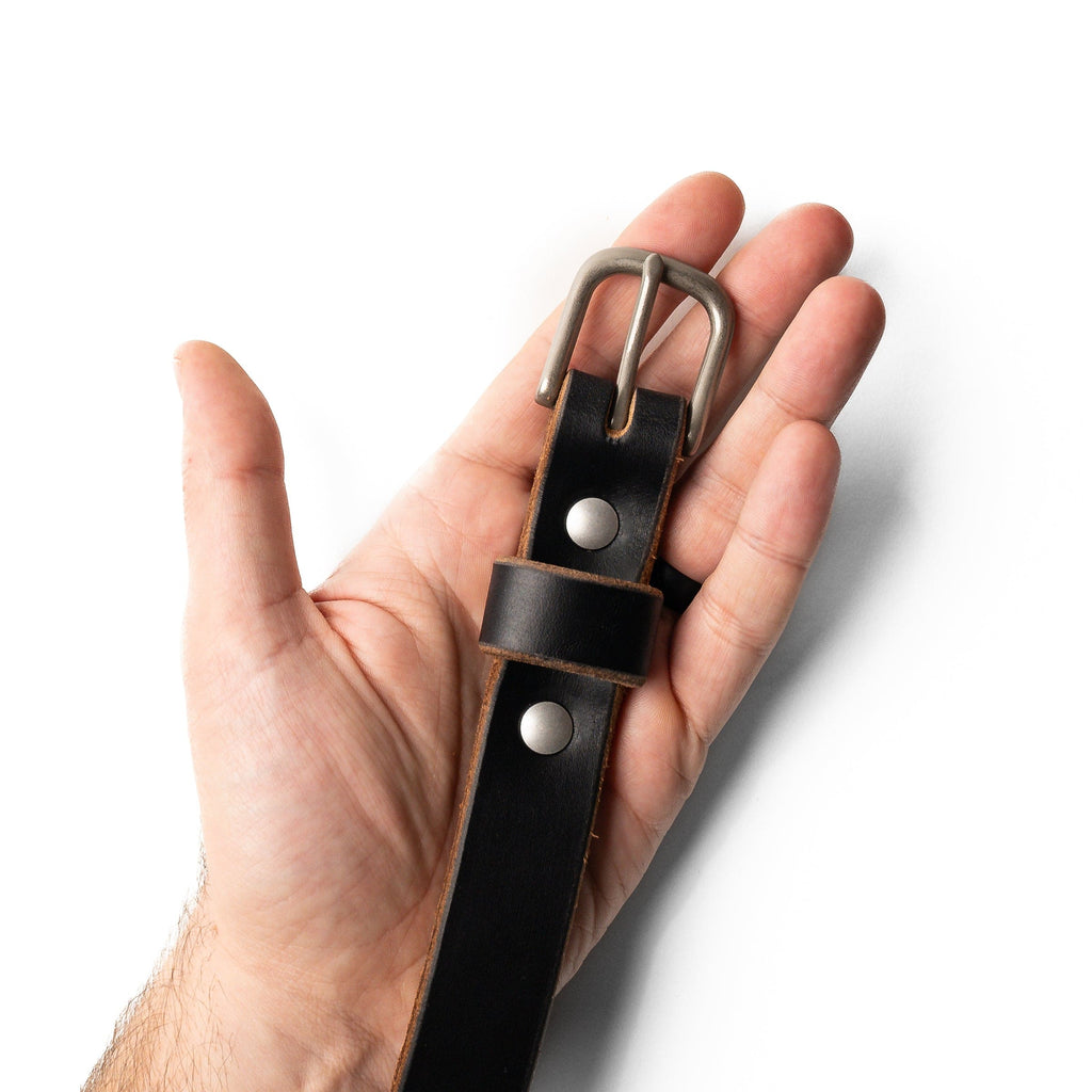Leather Belt — 1" — view 15