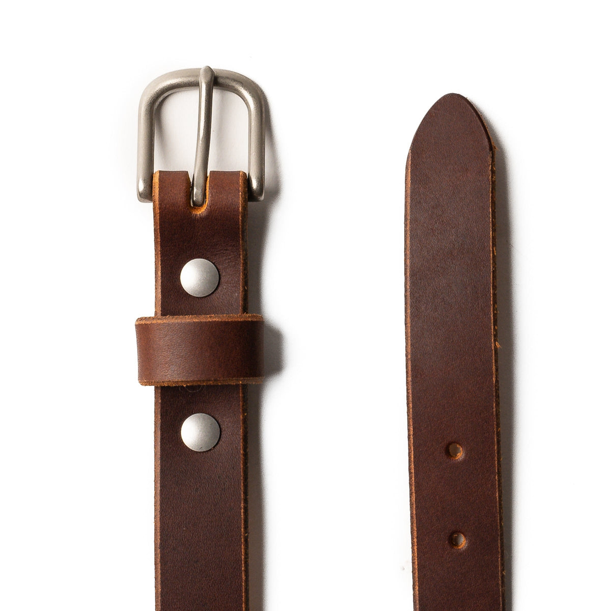 Leather Belt — 1" — view 11