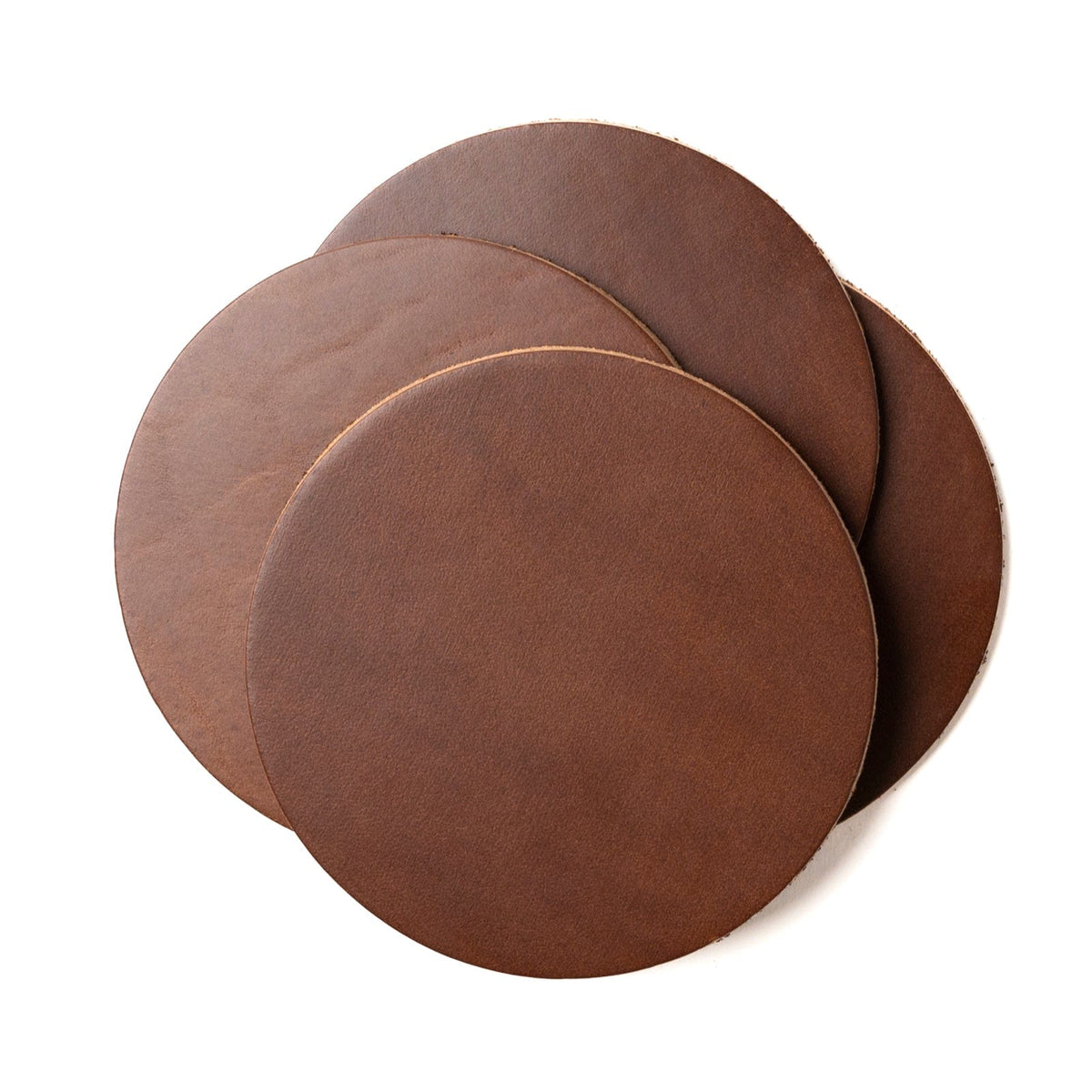 Leather Coasters — Set of 4 — view 1