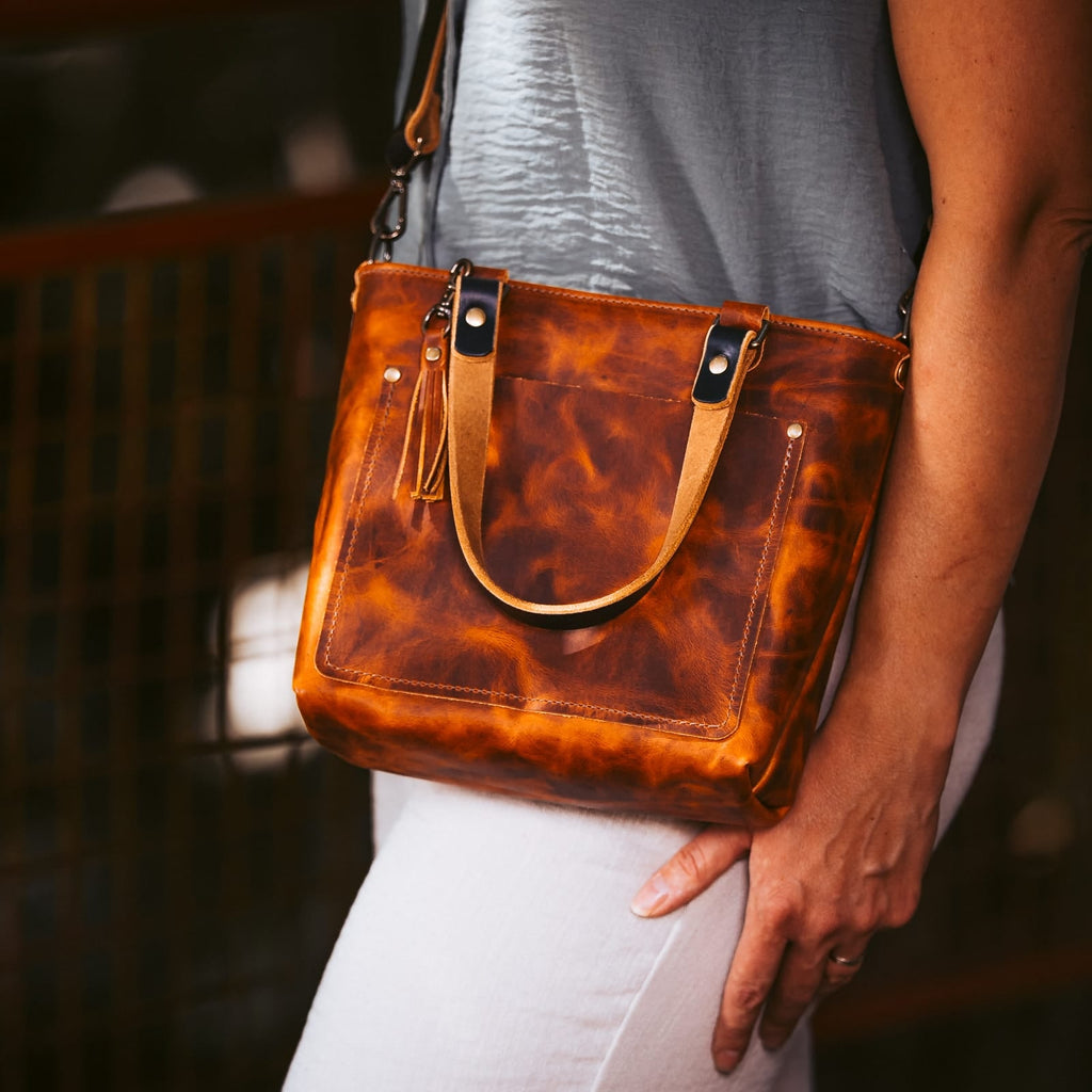 Leather Crossbody Bag — Deluxe — view 20