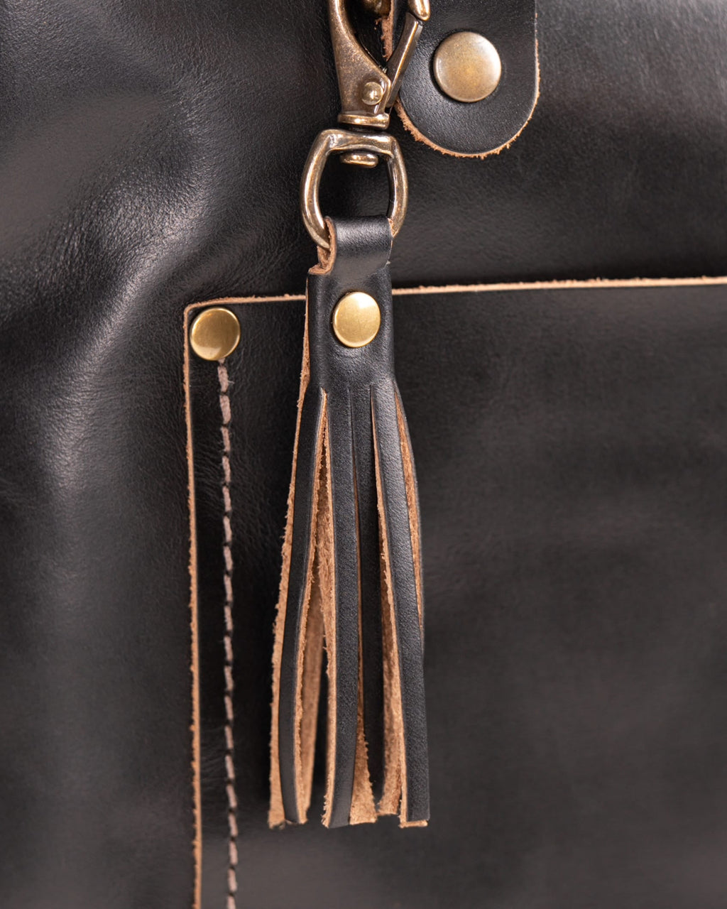 Leather Crossbody Bag — Deluxe — view 25