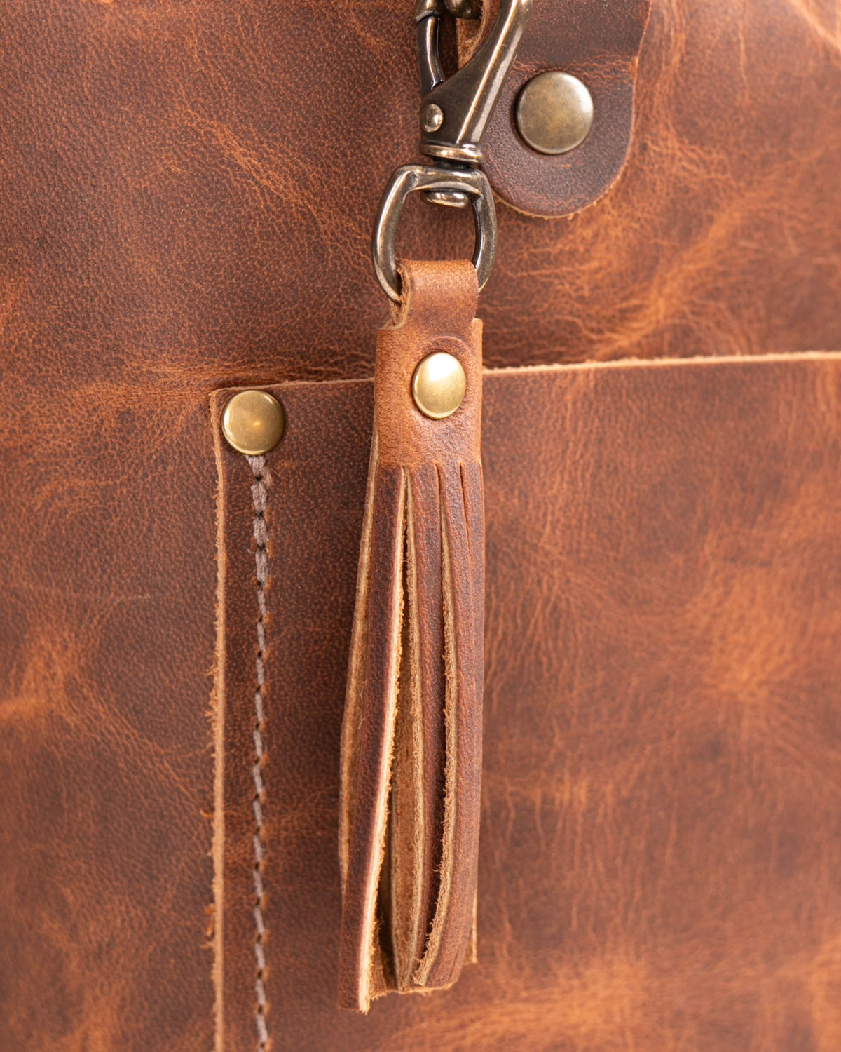 Leather Crossbody Bag — Deluxe — view 14