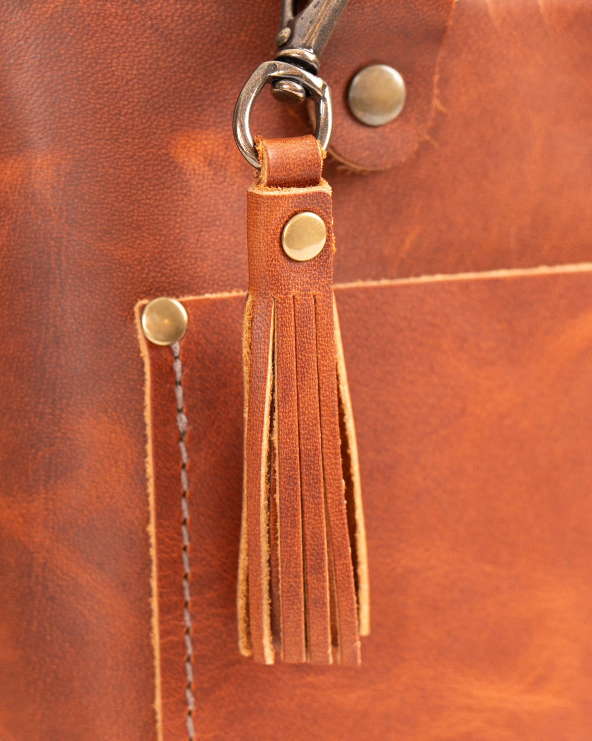 Leather Crossbody Bag — Deluxe — view 18