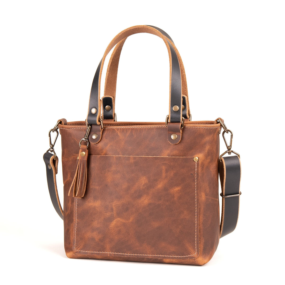Leather Crossbody Bag — Deluxe — view 8