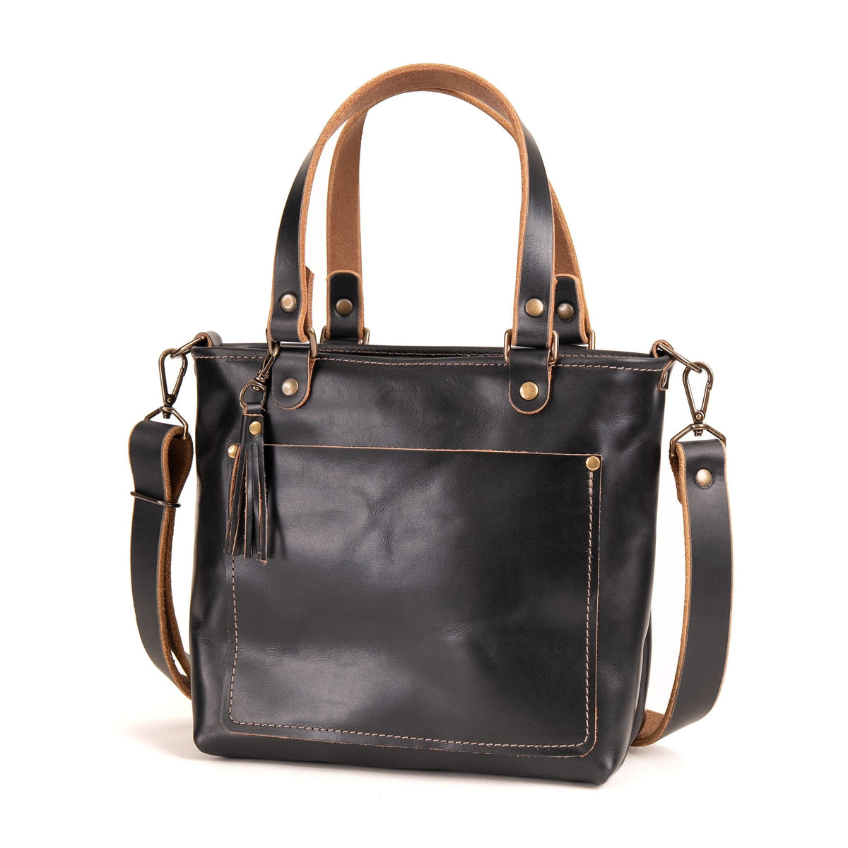 Leather Crossbody Bag — Deluxe — view 24