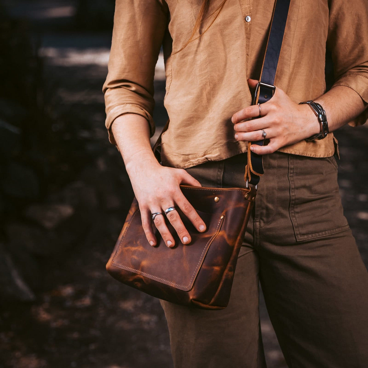 Leather Crossbody Bag — view 7