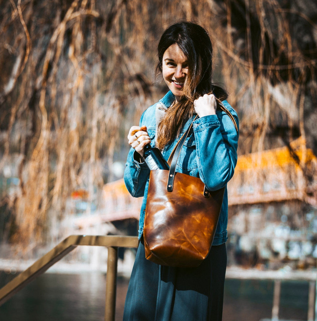 Everyday Leather Tote — view 10