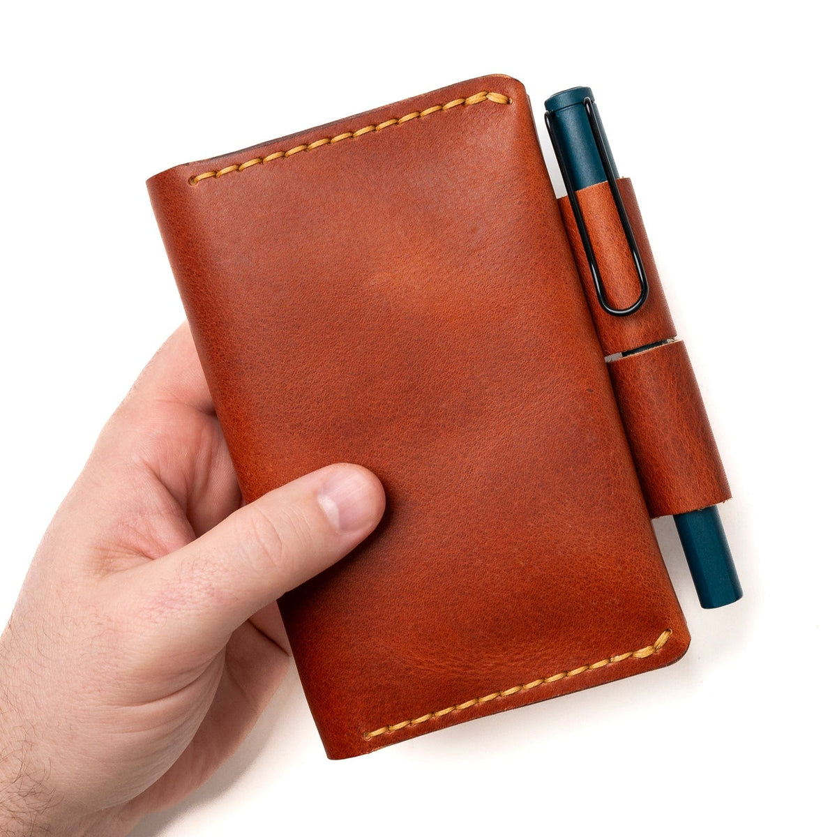 Leather Pocket Notebook Cover — view 7