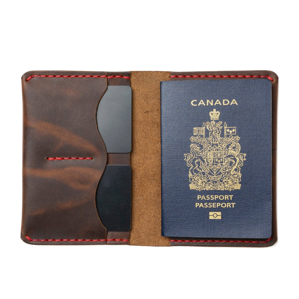 Leather Passport Holder — view 1