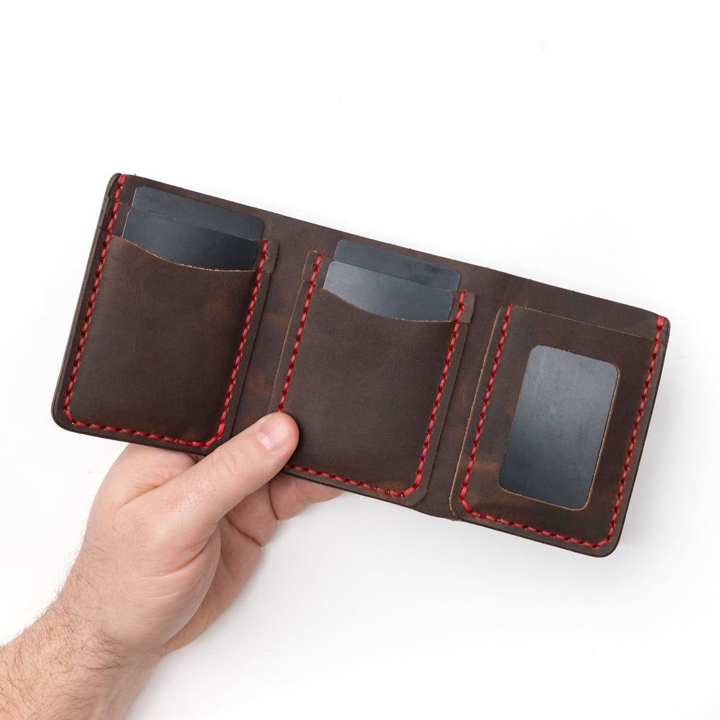 Leather Trifold Wallet — view 4