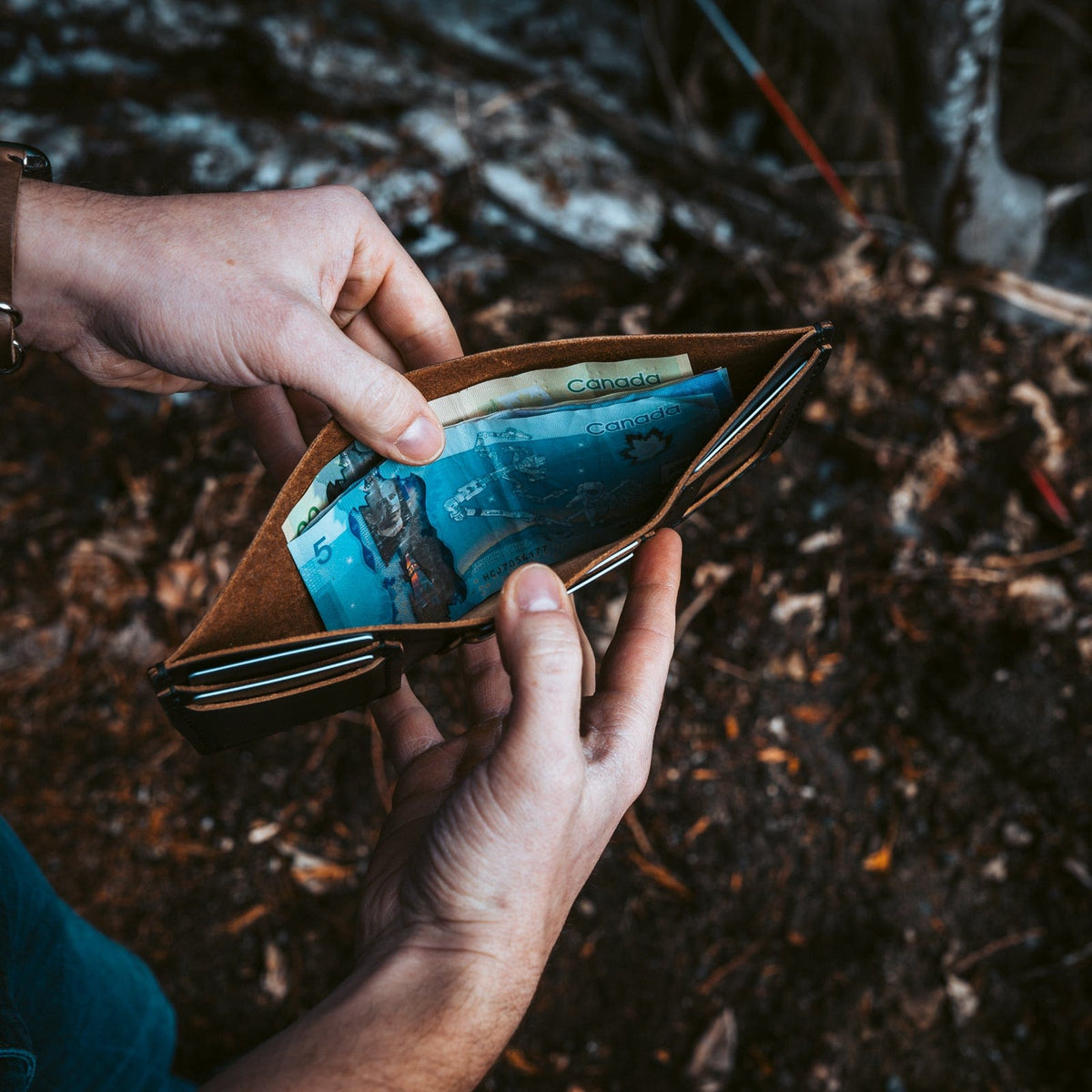 Leather Trifold Wallet — view 36