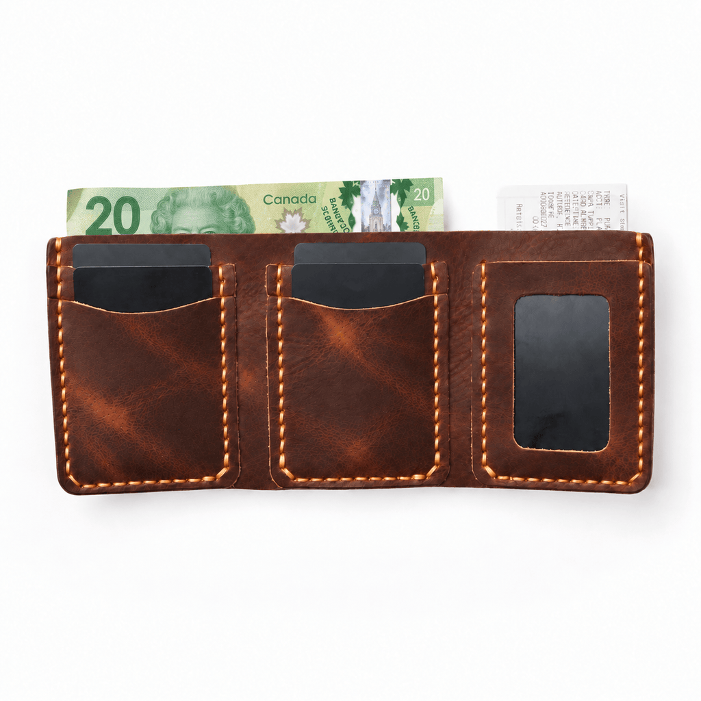 Leather Trifold Wallet — view 12