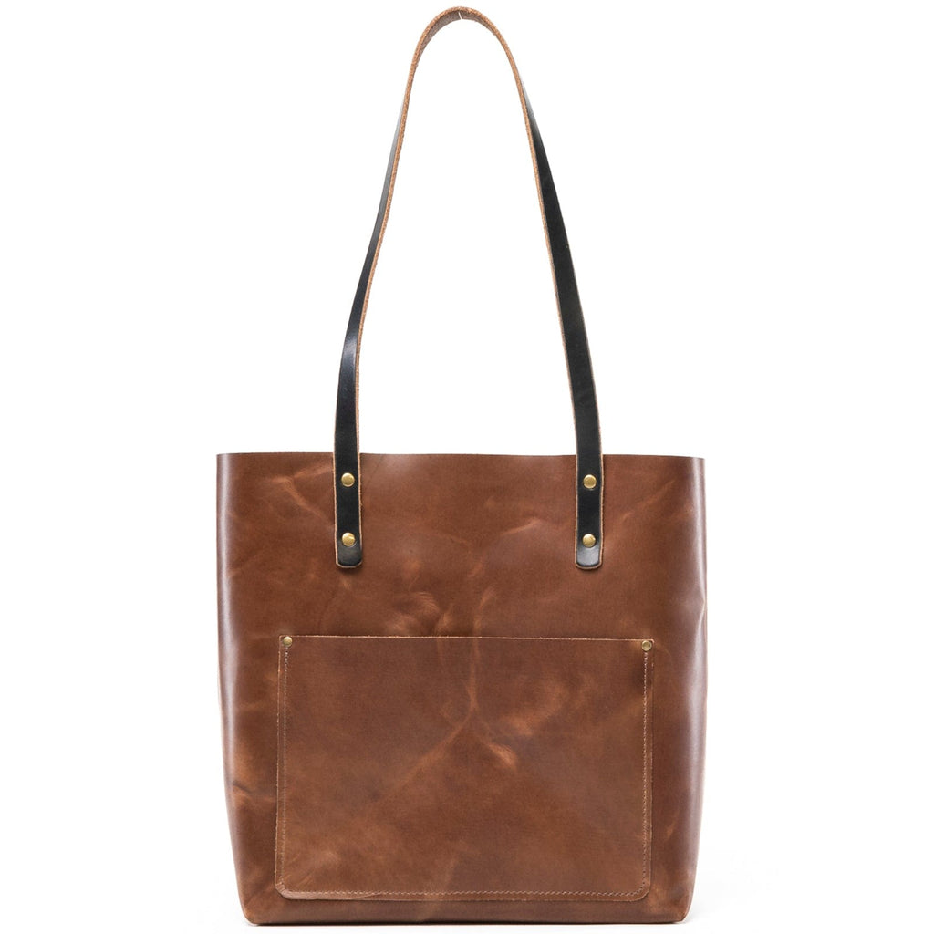 Weekender Leather Tote — view 11