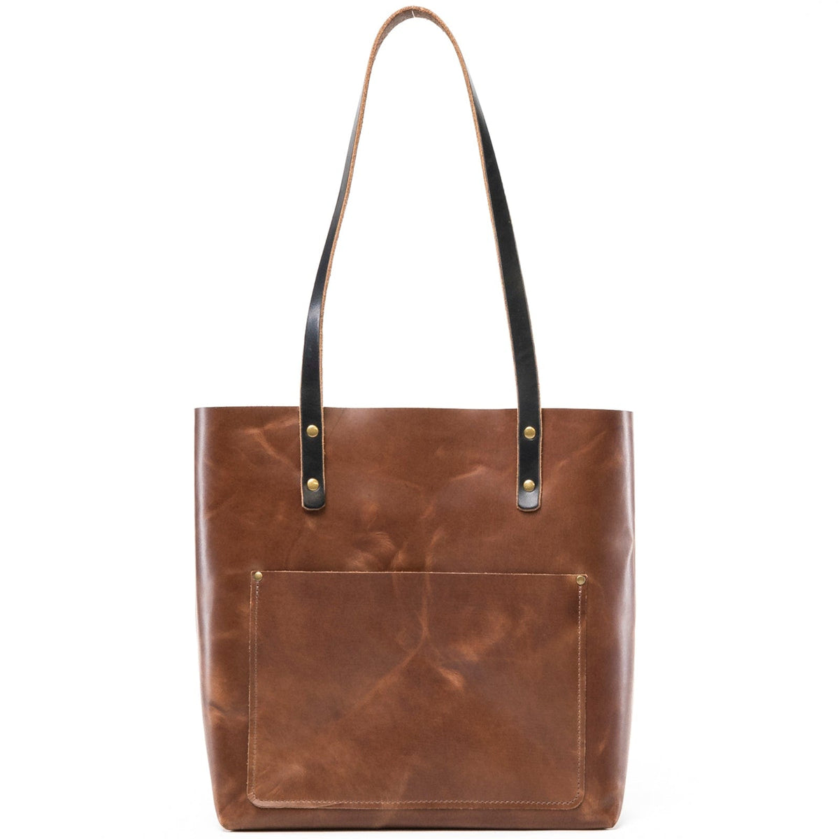 Weekender Leather Tote — view 11