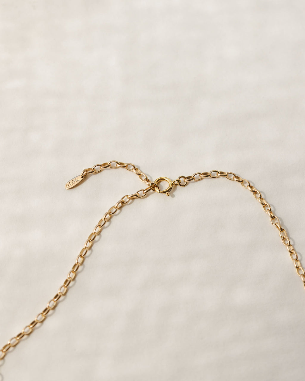Heritage Rolo Charm Holder Necklace