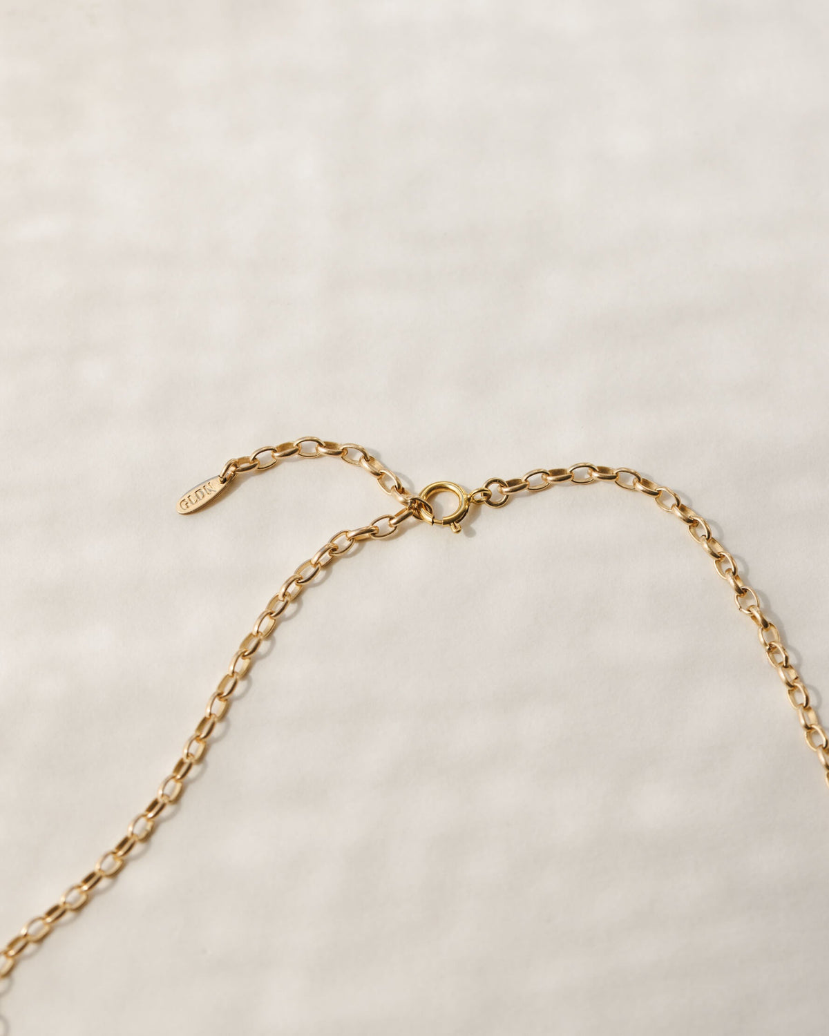 Heritage Rolo Charm Holder Necklace