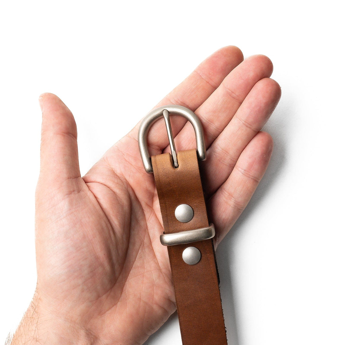 Women's Leather Belt — 1" — view 3